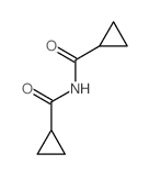 Cyclopropanecarboxamide,N-(cyclopropylcarbonyl)- (9CI)结构式