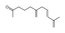 10-methyl-6-methylideneundeca-8,10-dien-2-one结构式