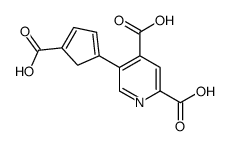 2,4-Pyridinedicarboxylic acid,5-(4-carboxy-1,3-cyclopentadien-1-yl)- picture