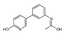 N-[3-(6-oxo-1H-pyridin-3-yl)phenyl]acetamide结构式