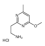 2-(4-methoxy-6-methylpyrimidin-2-yl)ethanamine,hydrochloride结构式