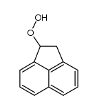 1-hydroperoxy-1,2-dihydroacenaphthylene Structure