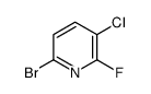2-氟-3-氯-6-溴吡啶结构式