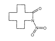 N-nitro-11-undecanelactam Structure