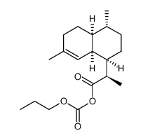 (3R)-dihydroarteannuin B acid propyl carbonate结构式