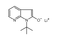 lithium 1-(tert-butyl)-1H-pyrrolo[2,3-b]pyridin-2-olate Structure