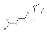 N-(2-dimethoxyphosphinothioylsulfanylethyl)acetamide Structure