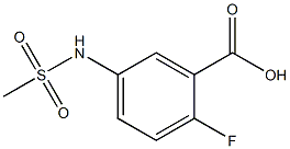 2-氟-5-(甲基磺酰氨基)苯甲酸图片