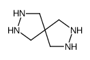 2,3,7,8-tetrazaspiro[4.4]nonane Structure