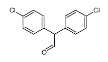 2,2-bis(4-chlorophenyl)acetaldehyde结构式