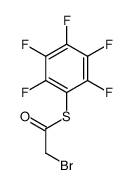 S-(2,3,4,5,6-pentafluorophenyl) 2-bromoethanethioate Structure