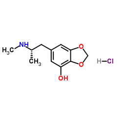 6-[(2S)-2-(Methylamino)propyl]-1,3-benzodioxol-4-ol hydrochloride (1:1) picture