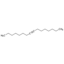 8-Hexadecyne Structure