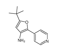 5-(2-Methyl-2-propanyl)-2-(4-pyridinyl)-3-furanamine picture