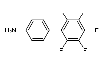 4-amino-2',3',4',5',6'-pentafluorobiphenyl结构式