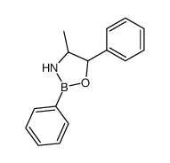 4-Methyl-2,5-diphenyl-1,3,2-oxazaborolidine Structure