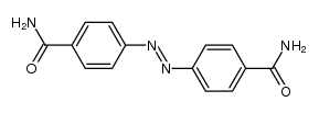 4,4'-dicarbamoylazobenzene结构式