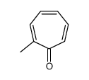 2-methylcyclohepta-2,4,6-trien-1-one结构式