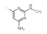 2,4-Pyrimidinediamine,6-chloro-N2-methyl- structure