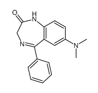 7-(Dimethylamino)-1,3-dihydro-5-phenyl-2H-1,4-benzodiazepine-2-one picture