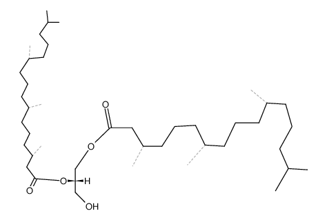 1,2-Diphytanoyl-sn-glycerol structure