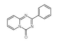 4H-Pyrido[1,2-a]-1,3,5-triazin-4-one,2-phenyl-结构式