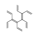 3,4,5,6-tetrakis(ethenyl)octa-1,3,5,7-tetraene Structure