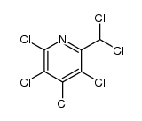 tetrachloro-2-(dichloromethyl)pyridine Structure