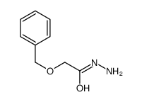 2-(苄氧基)乙酰肼结构式