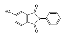 5-hydroxy-2-phenylisoindole-1,3-dione Structure