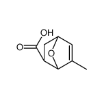 (1R,2S,4S)-6-Methyl-7-oxabicyclo[2.2.1]hept-5-ene-2-carboxylic ac id Structure