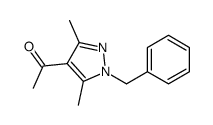 1-(1-BENZYL-3,5-DIMETHYL-1H-PYRAZOL-4-YL)ETHANONE structure