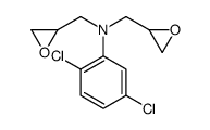 2,5-dichloro-N,N-bis(oxiran-2-ylmethyl)aniline Structure