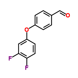 4-(3,4-Difluorophenoxy)benzaldehyde Structure