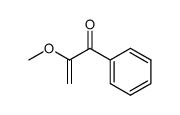 1-phenyl-2-methoxy-2-propen-1-one Structure