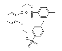 (1,2-PHENYLENEBIS(OXY))BIS(ETHANE-2,1-DIYL) BIS(4-METHYLBENZENESULFONATE) structure