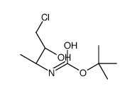 [(1S,2S)-3-氯-2-羟基-1-甲基丙基]-, 1,1-二甲基乙酯 (9CI)结构式