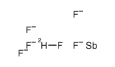 DEUTEROFLUOROANTIMONIC ACID结构式