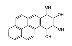 7,8,9,10-tetrahydroxytetrahydrobenzo(a)pyrene Structure