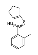 Benzamide, N-(5,6-dihydro-4H-cyclopentathiazol-2-yl)-2-methyl- (9CI)结构式