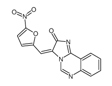 3-[(5-nitrofuran-2-yl)methylidene]imidazo[1,2-c]quinazolin-2-one结构式