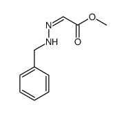 methyl 2-(benzylhydrazinylidene)acetate Structure