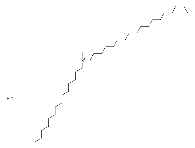 dimethyl-octadecyl-tetradecylazanium,bromide Structure