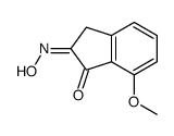 2-hydroxyimino-7-methoxy-3H-inden-1-one结构式