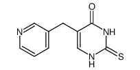 5-pyridin-3-ylmethyl-2-thioxo-2,3-dihydro-1H-pyrimidin-4-one Structure