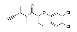 N-Methyl-N-isobutinyl-α-(3,4-dichlorphenoxy)butyramid Structure