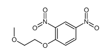 4-(β-Methoxyethoxy)-1,3-dinitrobenzene结构式