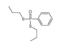 bis(propylsulfanyl)phosphorylbenzene Structure