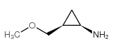 Cyclopropanamine,2-(methoxymethyl)-,cis-(9CI)结构式