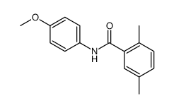 Benzamide, N-(4-methoxyphenyl)-2,5-dimethyl- (9CI) structure